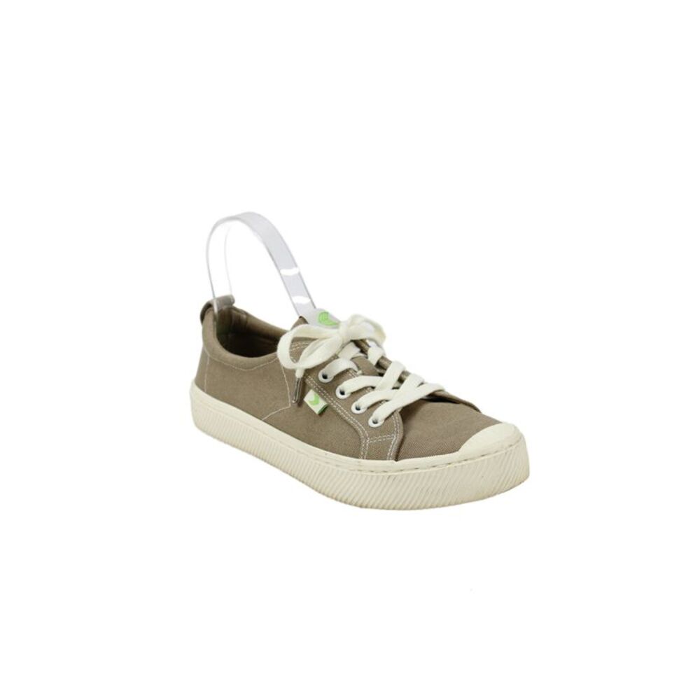 Cariuma Womens Canvas Cap Toe Low Top Sneakers Shoes Brown Size 8